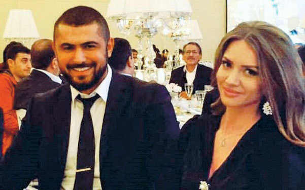 Otlia Bilionera pe vremea când forma un cuplu cu Cengiz Şıklaroğlu