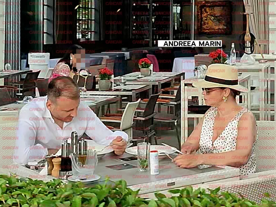 Cei doi parteneri au luat masa în localul La Brasserie