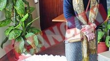 Corina Chiriac si-a inmormantat catelul cu 1.500 lei