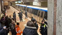 Incident la metrou! O persoană s-a aruncat în fața trenului, la stația Constantin Brâncoveanu