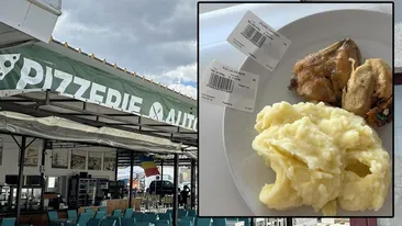 Cât a dat Hanelore din Reșița, pentru două aripioare de pui și o lingură de piure, la împinge tava în Eforie Nord