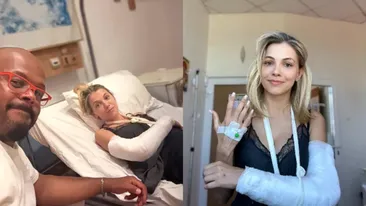 Ce sechele are Andreea Ibacka după accidentul de motocicletă. Este obligată să facă asta, timp de 2-3 ore pe zi
