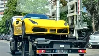 Patronul unuia dintre cele mai exclusiviste cluburi din București a încălcat legea! Vezi unde și-a parcat Ferrari-ul