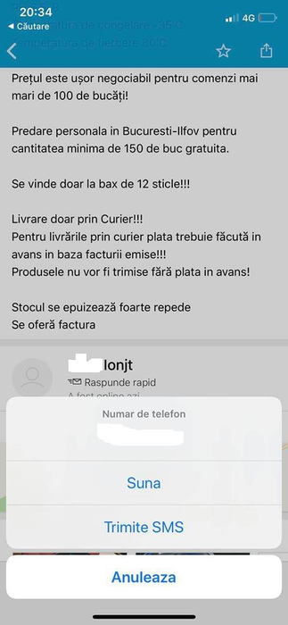 A luat amploare comerțul cu spirt pe internet