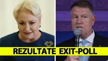 Surpriză uriașă în ultimul exit-poll! Câte procente are Viorica Dăncilă și cât are Klaus Iohannis