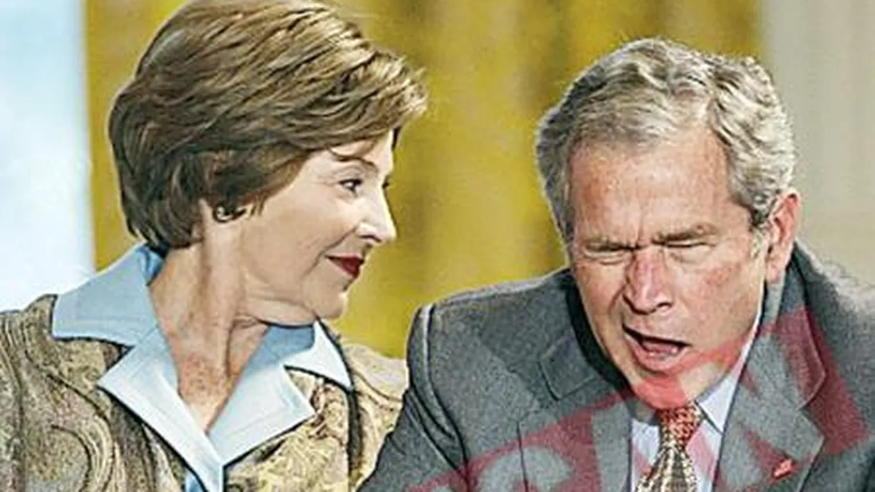 Bush, clovn de Craciun