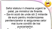 Bancul de Revelion | Președintele și ministrul de Finanțe