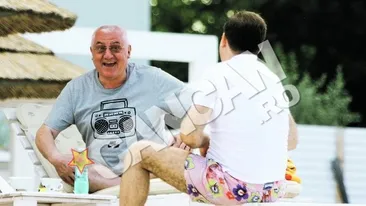 Seful LPF s-a relaxat la mare. Mitica a facut fete-fete pe litoral