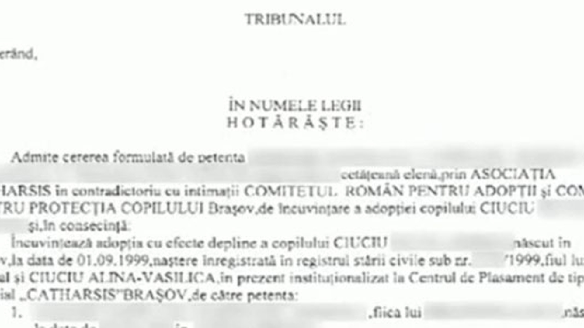 VIDEO Iata actul care dovedeste ca Adina Barbu a nascut un baietel