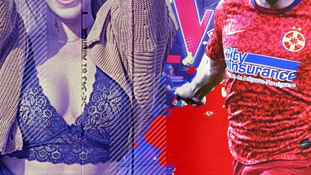 Sexoasa de la ”Vocea România” l-a înnebunit pe fotbalistul de la FCSB!