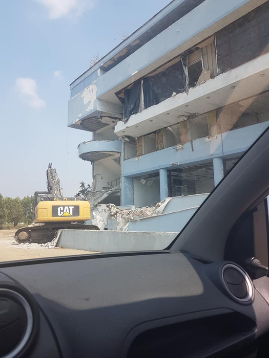 Loja stadionului din Ghencea este pe cale să fie dărâmată