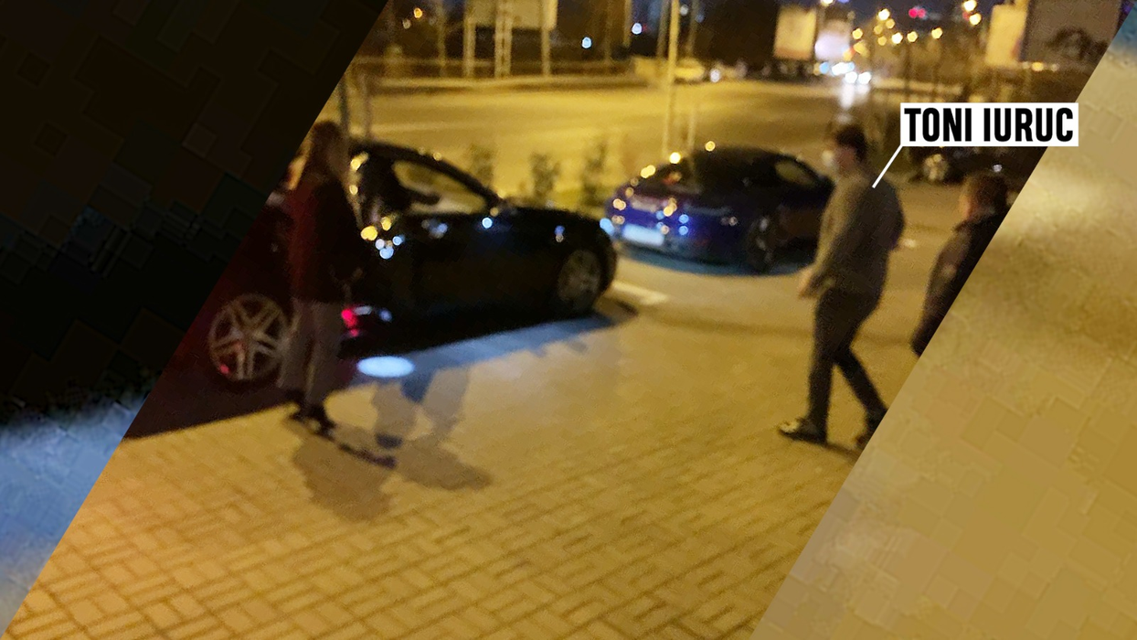 Toni Iuruc a fost puțin emoționat, astfel că a uitat, aparent, să îi deschidă portiera Simonei