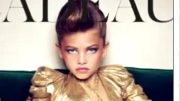 Are doar 10 ani si a pozat provocator pentru revista Vogue! A revoltat o lume intreaga!