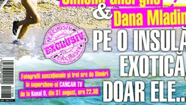 Fotografii incendiare cu Simona Gherghe si Dana Mladin in revista Ciao! Au o relatie... speciala!