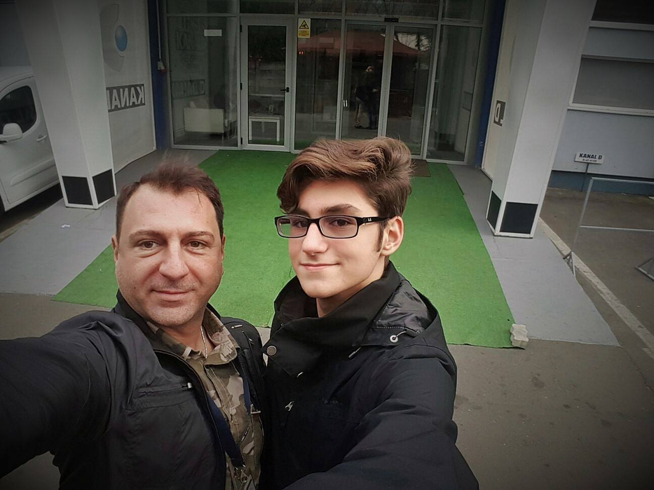 Christian Sabbagh şi fiul lui, Eduard