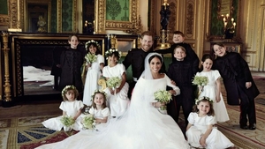 Primele imagini oficiale de la nunta Prințului Harry cu Meghan Markle