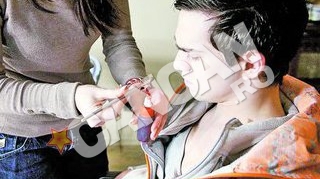 Scene sangeroase cu actorii din "Pariu cu viata". Ciuruiti ca in "Salonul groazei"