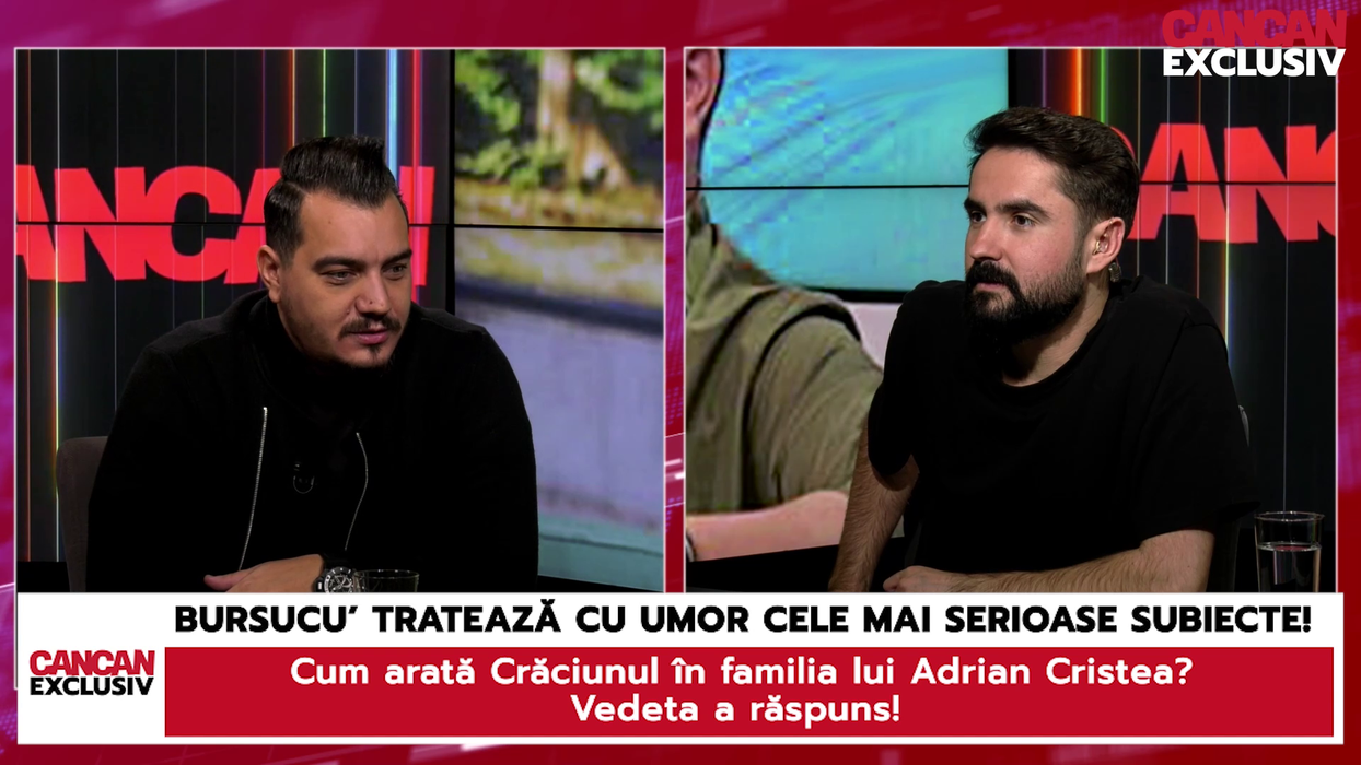 Moș Bursucu’ a scos cel mai tare banc de Crăciun! Te prăpădești de râs cu celebrul prezentator!