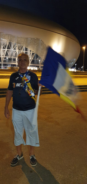 Ion Popa a venit din Băilești doar ca să stea la poarta stadionului în timpul meciului echipei favorite