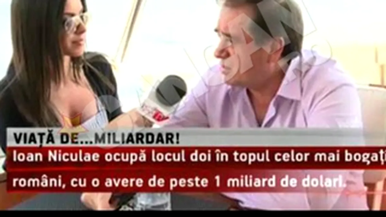 VIDEO Natalia Mateut, rasfatata de miliardarul Ioan Niculae pe iaht!