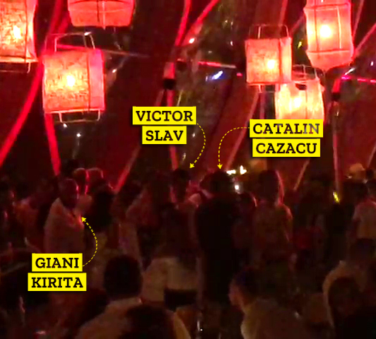 Cătălin Cazacu, Victor Slav și Giani Kirită, la NUBA Mamaia