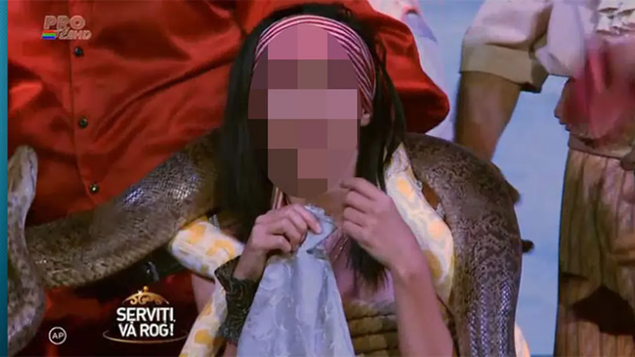 Ce vedeta a inceput sa planga in hohote la Serviti, va rog: Nu mai pot, nu mai suport