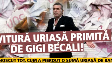 Lovitura URIASA primita de Gigi Becali! A recunoscut TOT. Cum a pierdut o suma uriasa de bani