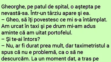 BANCUL ZILEI | Gheo, să-ți povestesc ce mi s-a întâmplat