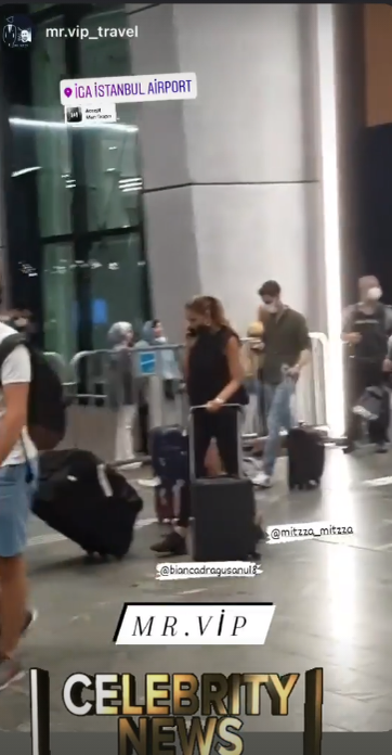 Cum a apărut Bianca Drăgușanu îmbrăcată în aeroportul din Istanbul. Cu cine a plecat diva în vacanță