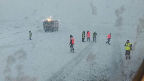 ULTIMA ORA! Un avion iesit de pe pista in momentul aterizarii, pe aeroportul din Cluj