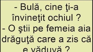 BANC | Bulă și dilema ochiului vânăt