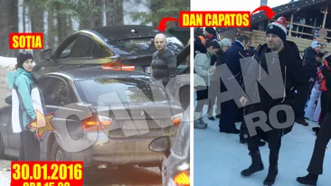 Dan Capatos, deghizat la petrecerea din varful muntelui