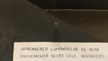 Mesaj comico-scandalos într-o biserică din Năvodari: Aprinderea lumânărilor de altă proveniență...