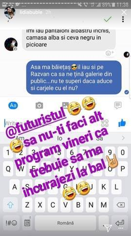 Lidia Buble, invitată de un adolescent să-i fie parteneră la bal! Coversaţia intimă dintre iubita lui Răzvan Simion şi băiat