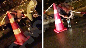 Atenţie! Imagini cu un puternic impact emoţional A luat-o ambulanţa în comă alcoolică direct din club!