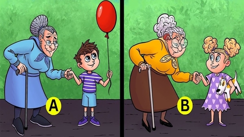 Test de inteligență | Care dintre aceste două bunicuțe este, de fapt, un spion sub acoperire?