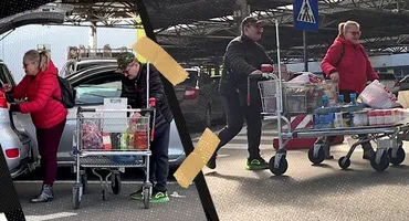 Coronavirusul ”lovește” în showbiz! Cornel Palade & soția au golit rafturile hiper-market-ului de teama epidemiei!