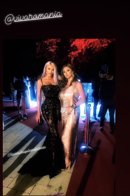 Bianca Drăgușanu, apariție mega-sexy la petrecerea VIVA! Cu cine a venit de mână