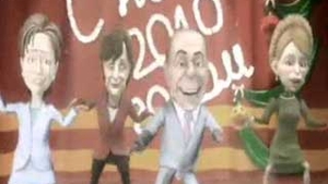 "Playboy-ul" Berlusconi, ironizat de rusi