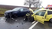 Accident grav în Argeș! Patru persoane au ajuns la spital!