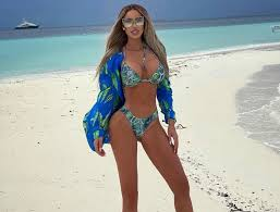 Bianca în vacanță în Maldive