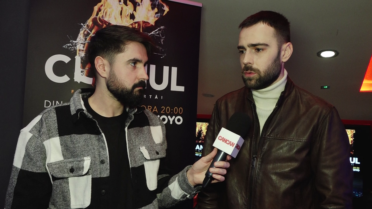 Denis Hanganu: "Norocul meu e că am mai fost în astfel de proiecte cu o vizibilitate mare la nivel de public național. Am mai trecut prin etapele astea, le-am ars, ceea ce e foarte bine pentru că mi-au adus un tip de conștientizare a acestui fenomen!" (Foto: captură video)