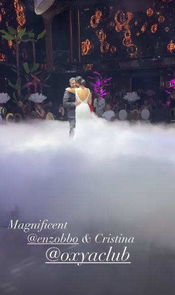 Enzo de la Chefi la cuțite s-a căsătorit religios cu Cristina Ene! Primele imagini de la nunta nepotului lui Joshua Castellano
