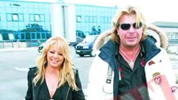 A venit la Bucuresti cu viitorul sot