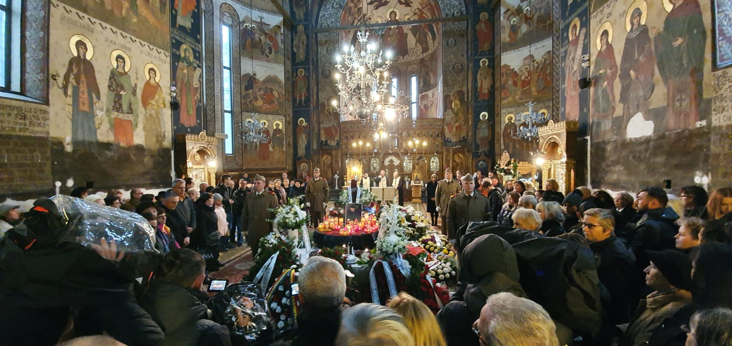 IMAGINILE DURERII. Ziua în care România își ia adio de la Mihai Constantinescu