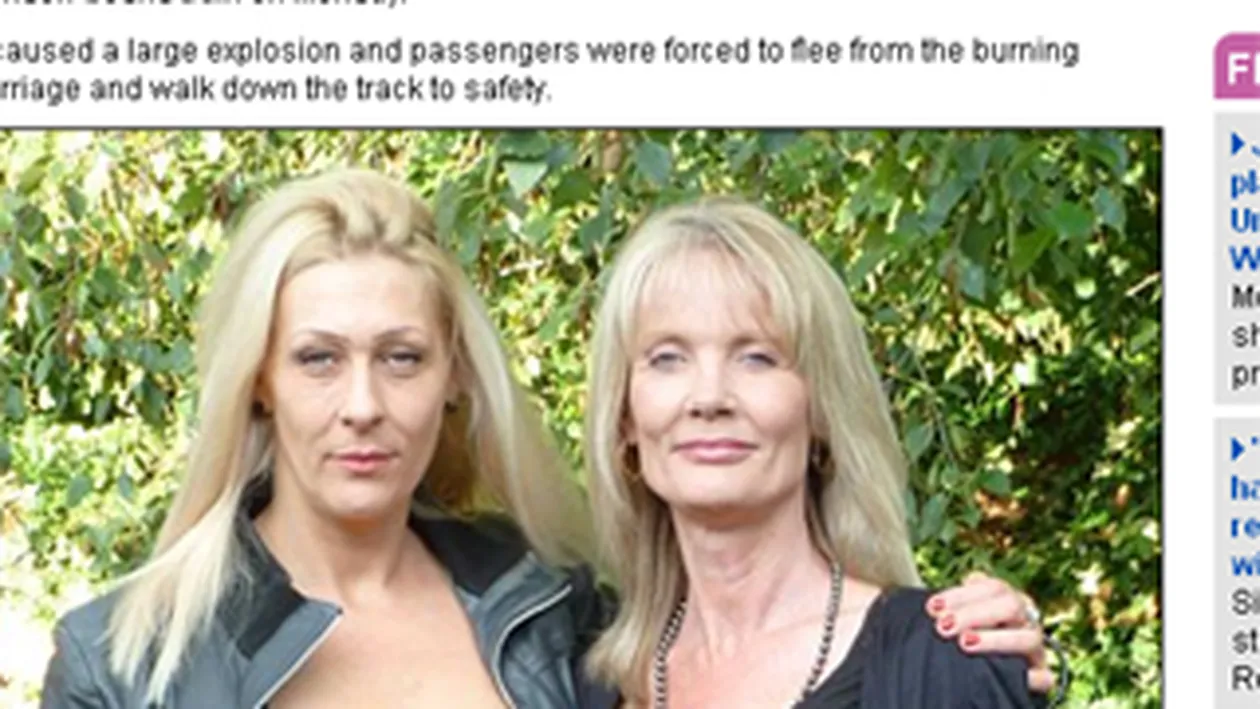 Si-a dat foc intr-un tren, la 14 ani dupa ce si-a omorat copilul