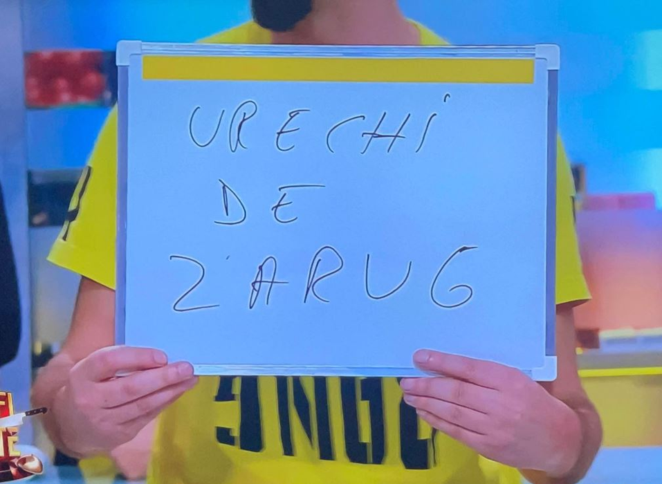 Ce a scris Cosmin Natanticu pe foaie despre Dan Mihai Zarug la Chefi la cuţite? S-a enervat şi a început să înjure instant