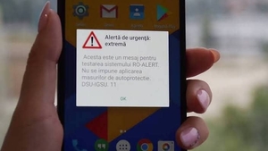 NU ieșiți din case! Mesajul primit acum de români prin serviciul Ro-Alert