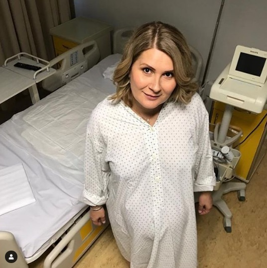 Alessandra Stoicescu a născut! Prima poză cu fetița prezentatoarei