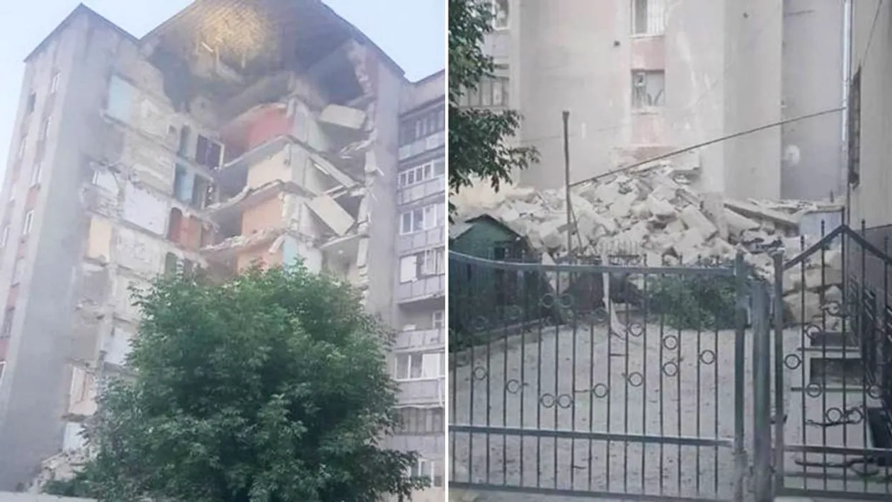 Știrea dimineții: un bloc cu nouă etaje s-a prăbușit în Moldova. Anunțul premierului pe Facebook